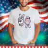 Peace Up, A-Town Down Tee Shirt