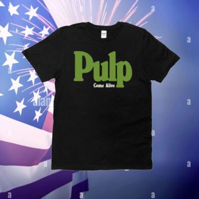 Pulp Come Alive Black T-Shirt