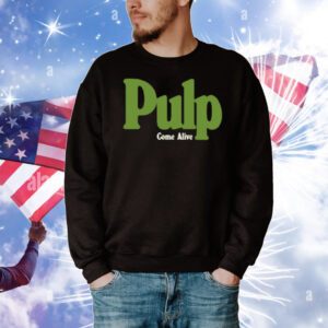 Pulp Come Alive Black T-Shirt