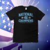 UNC Women's Lacrosse 2025 National Champions T-Shirt