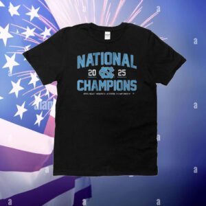 UNC Women's Lacrosse 2025 National Champions T-Shirt