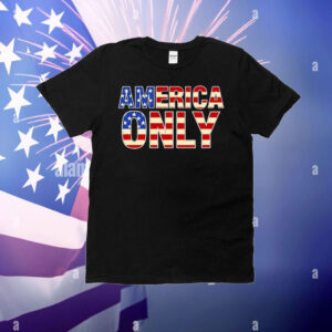 Alan Roberts America Only Flag T-Shirt