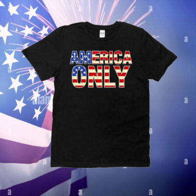 Alan Roberts America Only Flag T-Shirt