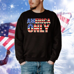 Alan Roberts America Only Flag T-Shirt