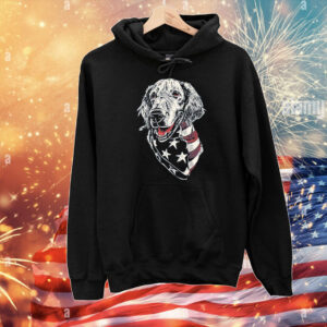 American Bandana Dog Pocket T-Shirt