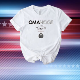 Arkansas Baseball: Omahogs 2025 MCWS T-Shirt
