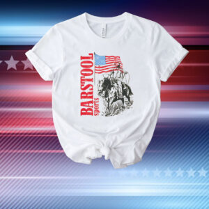 Barstool Sports Cowboy USA Pocket T-Shirt