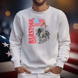 Barstool Sports Cowboy USA Pocket T-Shirt