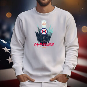 Cruz Azul Campeones 2025 Champions Cups T-Shirt