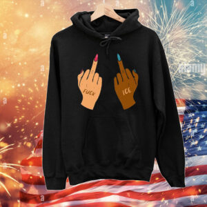 Fuck Ice Middle Fingers Protect Immigrants Anti Ice T-Shirt