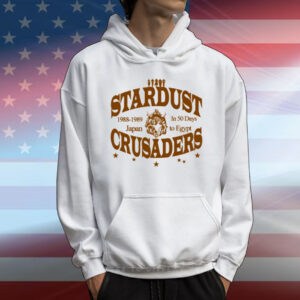 Hoshis Stardust Crusaders 1988 1989 Japan In 50 Days To Egypt T-Shirt