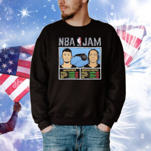 Moritz Wagner And Paolo Banchero NBA Jam Orlando Magic T-Shirt