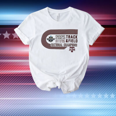 Official Texas A&M Aggies Champion 2025 NCAA Men’s Outdoor Track And Field National Champions T-Shirt
