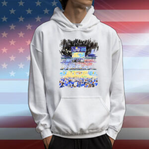 Oklahoma City Thunder Indiana Pacers Stadium Art T-Shirt