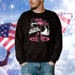 Olivia Rodrigo It’s Brutal Out Her T-Shirt