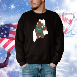 State Of Maine Bear Section T-Shirt