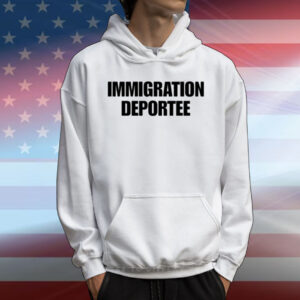 Vitaly Zdorovetskiy Wearing Immigration Deportee T-Shirt