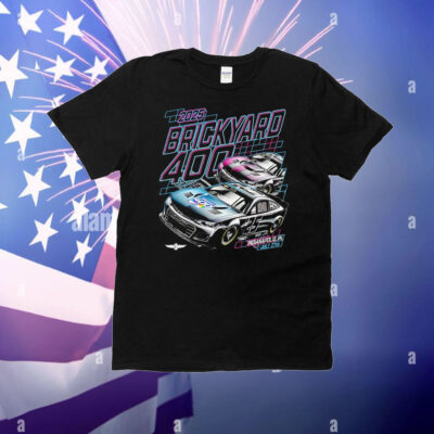 2025 Brickyard 400 Ghost Car T-Shirt