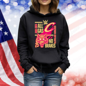 All gas no brakes Jacob Fatu Cleveland Cavaliers 2025 Shirt