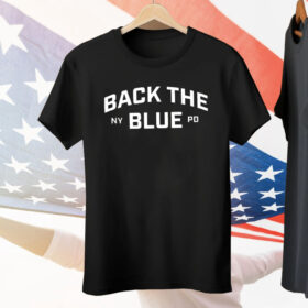 Back The Blue NY PD T-Shirt