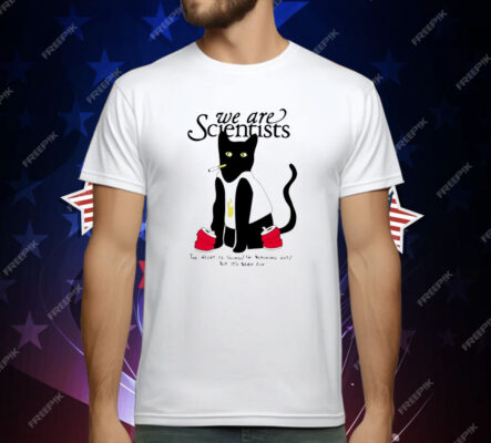 Cat We Are Scientists The Night Is Young T-Shirt
