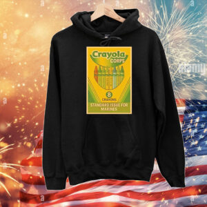 Crayola corps standard issue for marines T-Shirt