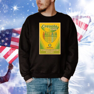 Crayola corps standard issue for marines T-Shirt