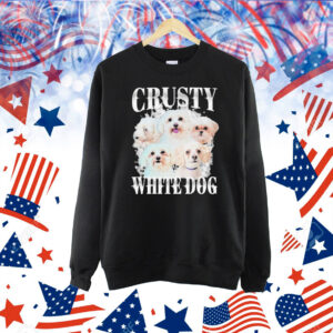 Crusty White Dog Shirt