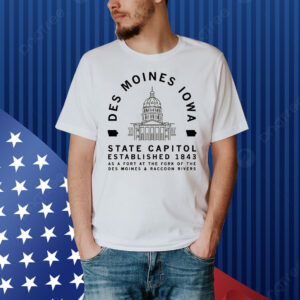 Des Moines Capitol Minimal Heavyweight Shirt