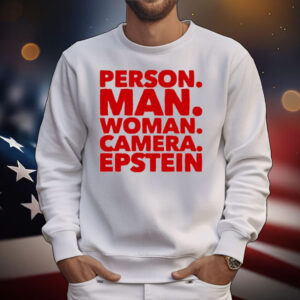 Harry Shannon Person Man Woman Camera Epstein T-Shirt