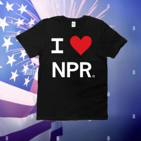 I Heart NPR Heavyweight T-Shirt
