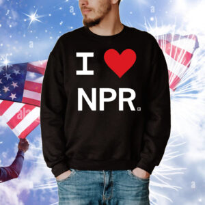 I Heart NPR Heavyweight T-Shirt