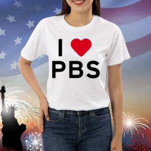 I Love Pbs Shirt