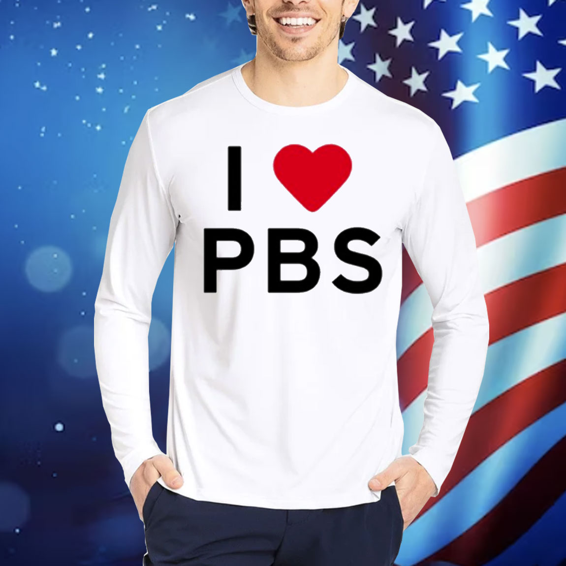 I Love Pbs Shirt