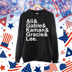 Jacob Bannon Ali & Gable & Kaman & Gracie & Lee Shirt