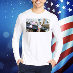 Jason Kelce Strips Down Tiny Flag Usa Shirt