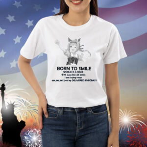 Limted Born To Smile World Is A Race Lose Em All 2004 Shirt
