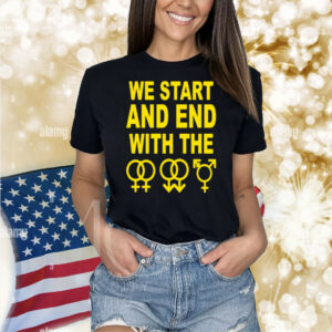 Limted We Start And End With The Lgbtqia Shirt