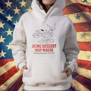 Looney Tunes Acme Dessert Map Maker Creating Map Designs With A Blast T-Shirt
