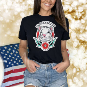 Man VS Morning Crack Ferret Shirt