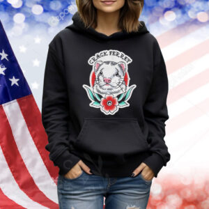 Man VS Morning Crack Ferret Shirt