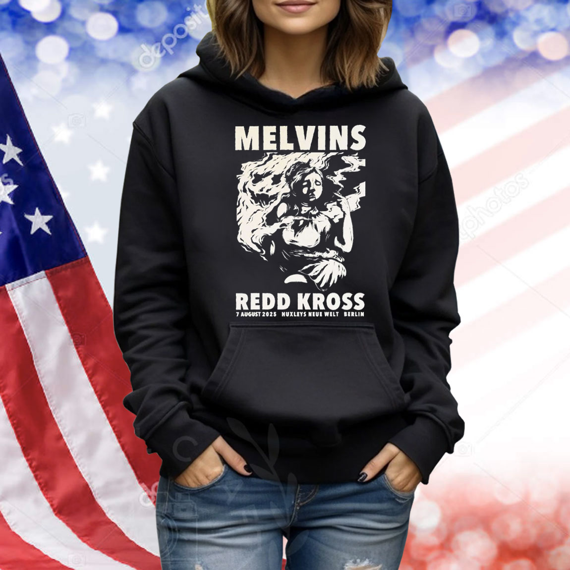 Melvins Red Kross 8-7-2025 Huxleys Neue Welt in Berlin Shirt
