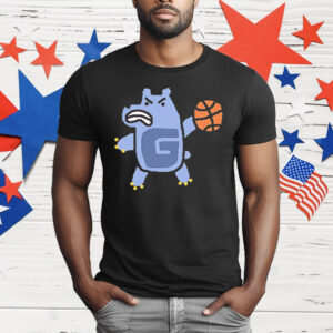 Memphis Grizzlies Grizzly Bear NBA Art T-Shirt