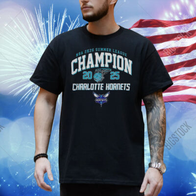 Nice NBA 2K26 Summer League Champions 2025 Charlotte Hornets Shirt