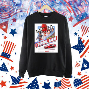 Official Cincinnati Reds One Week Away Braves Vs Reds It’s Bristol Baby MLB Speedway Classic ’25 August 2 Poster Shirt