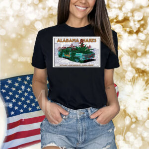 Official Poster Alabama Shakes July 25 2025 Ascend Amphitheater Nashville, TN Event Shirt