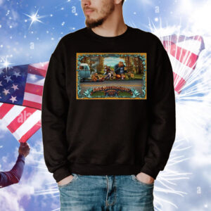 Official Poster Dave Matthews Band July 18 2025 Saratoga Performing Arts Center in Saratoga Springs NY Tour T-Shirt