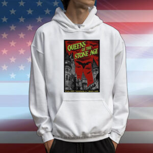 Official Poster Queens Of The Stone Age July 18 2025 In Transylvania RO Electric Castle Tour T-Shirt