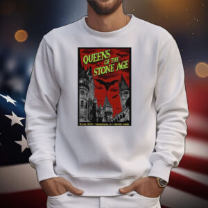 Official Poster Queens Of The Stone Age July 18 2025 In Transylvania RO Electric Castle Tour T-Shirt