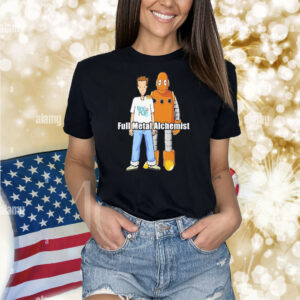Official Tim And Moby Fullmetal Alchemist BrainPop Shirt